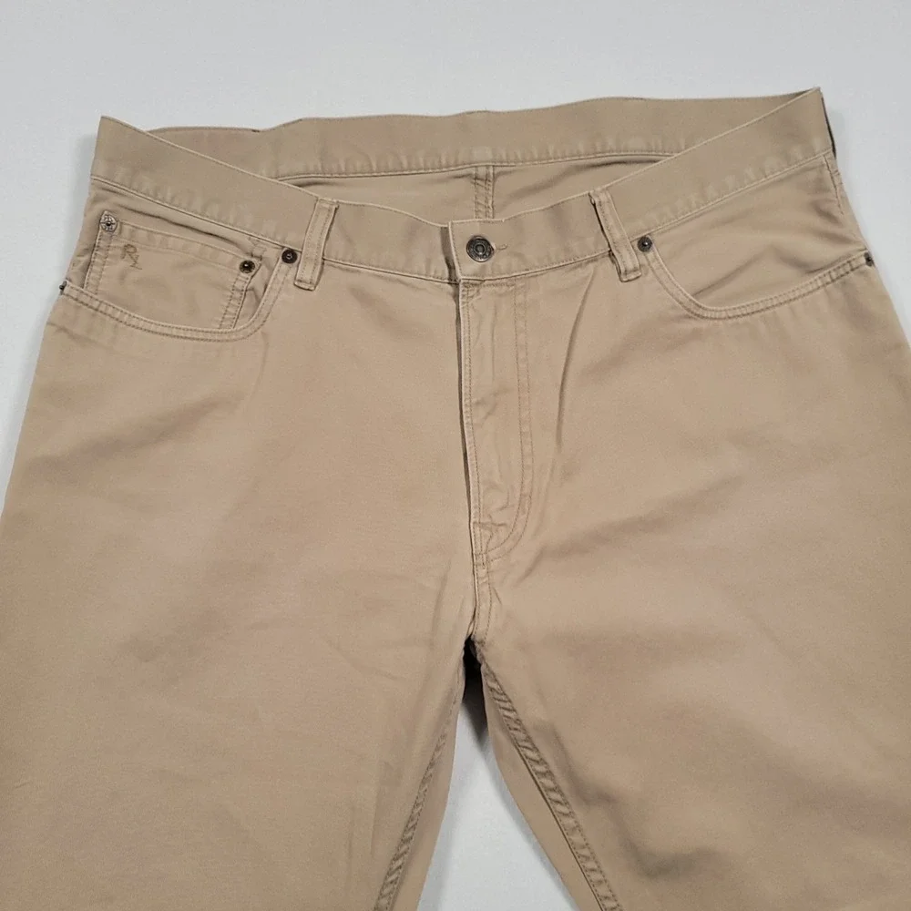 Polo Ralph Lauren‎ Pants Men's 38x32 Straight Leg 5-Pocket Khaki Cotton